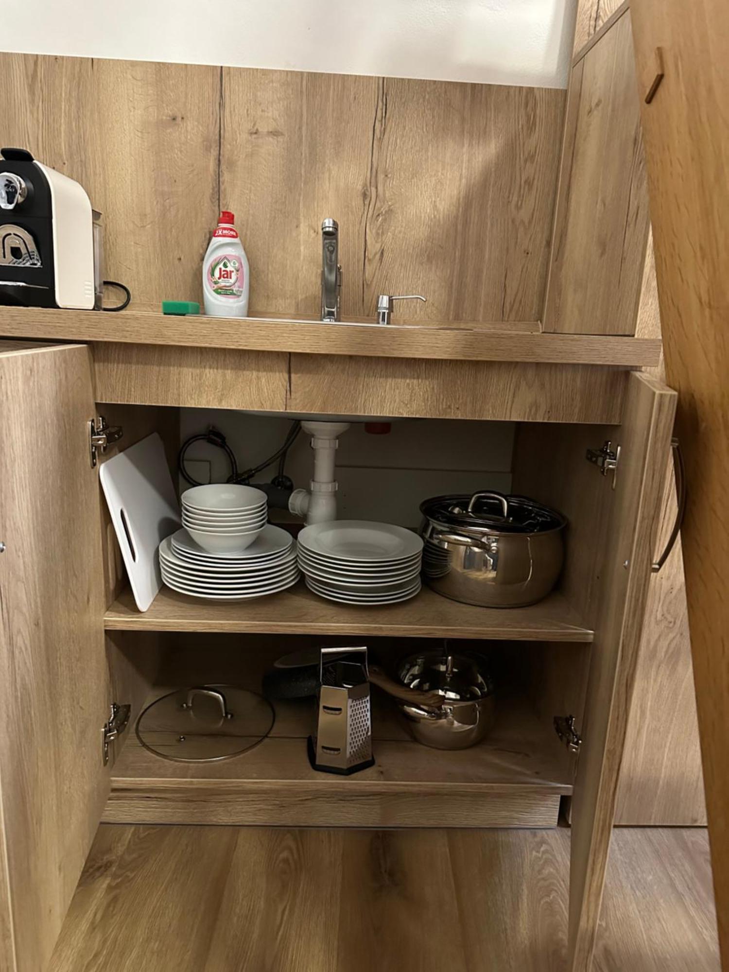 Attic Suite Kitchen access by stairs